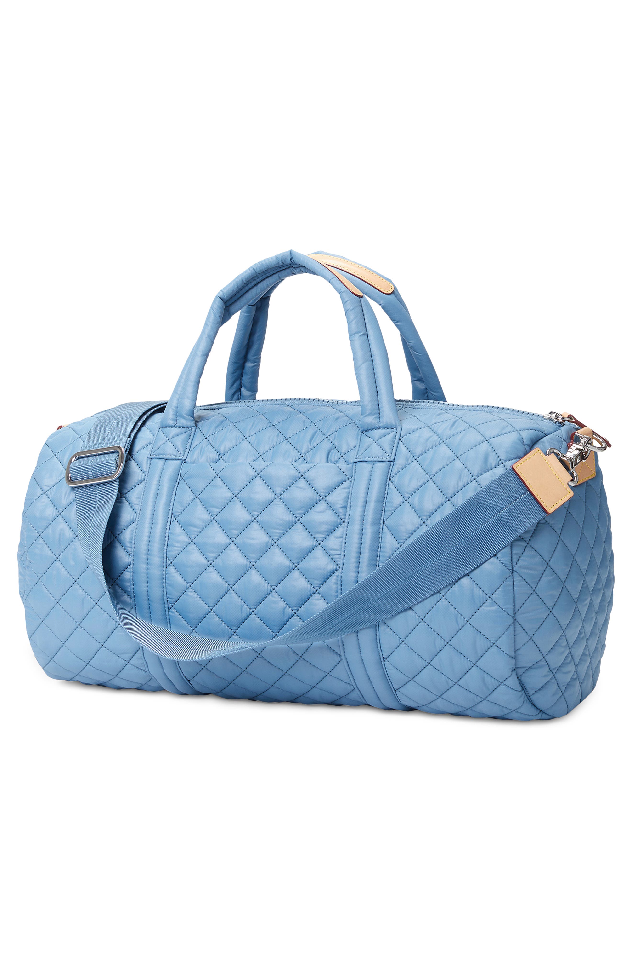 MZ Wallace Morgan Quilted Nylon Duffle Bag, Alternate, color, 