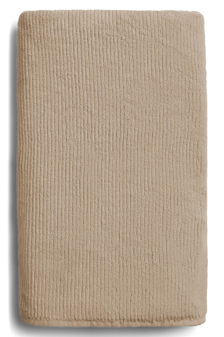 Soft Rib Towel, Alternate, color, LATTE
