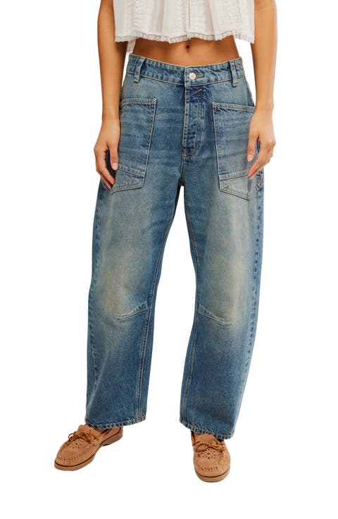 Minimalist Moxie Barrel Jeans