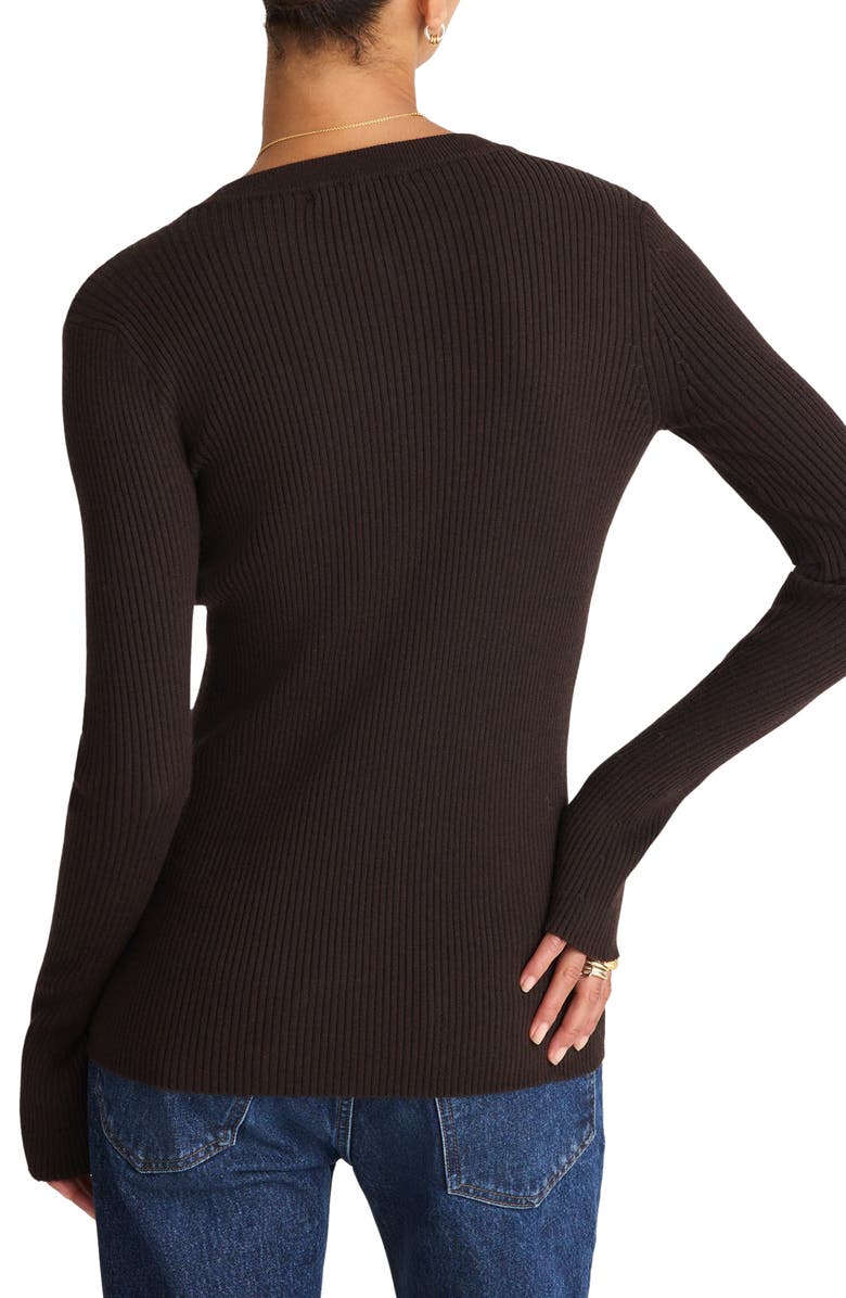 Madewell Longline Cardigan Jacket, Alternate, color, Molasses