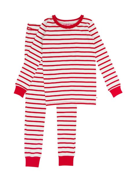 Modal Blend Ruffle Long Sleeve Pajama Set