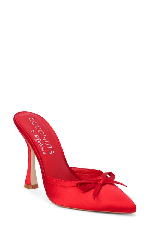 Coconuts by Matisse Instinct Pointed Toe Pump in Red 