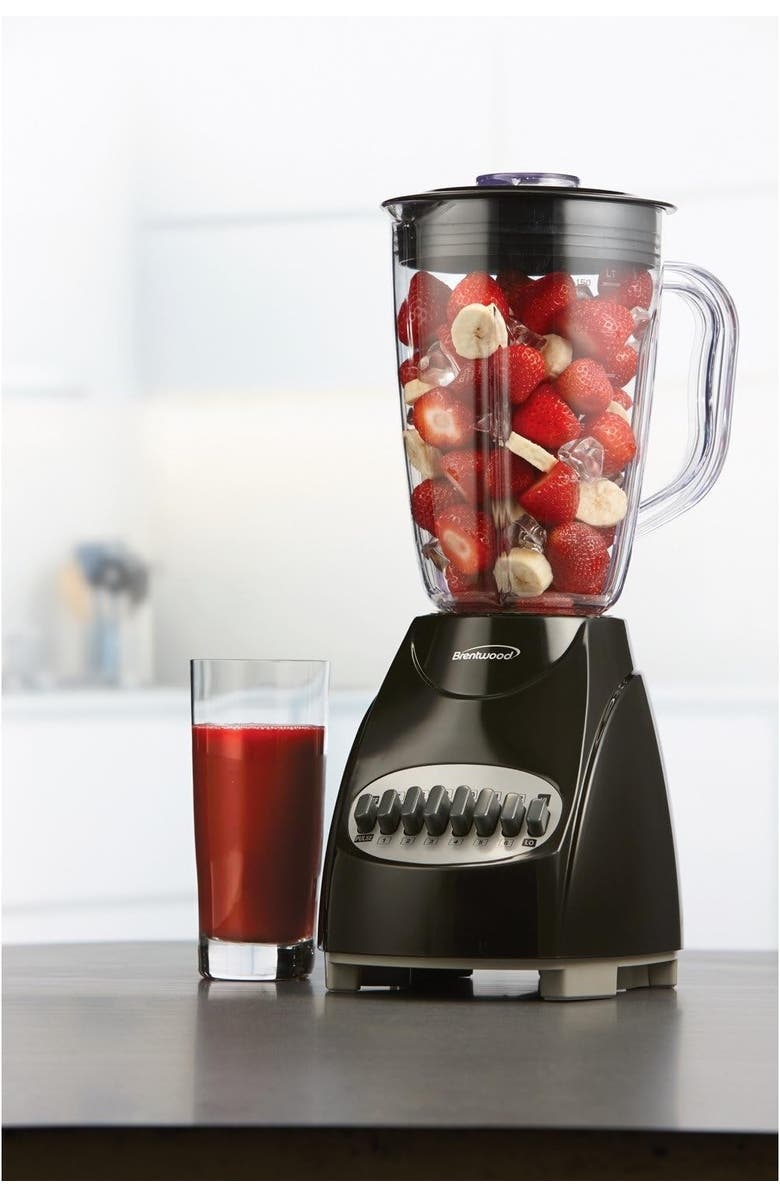 Brentwood Pulse Blender, Alternate, color, Black