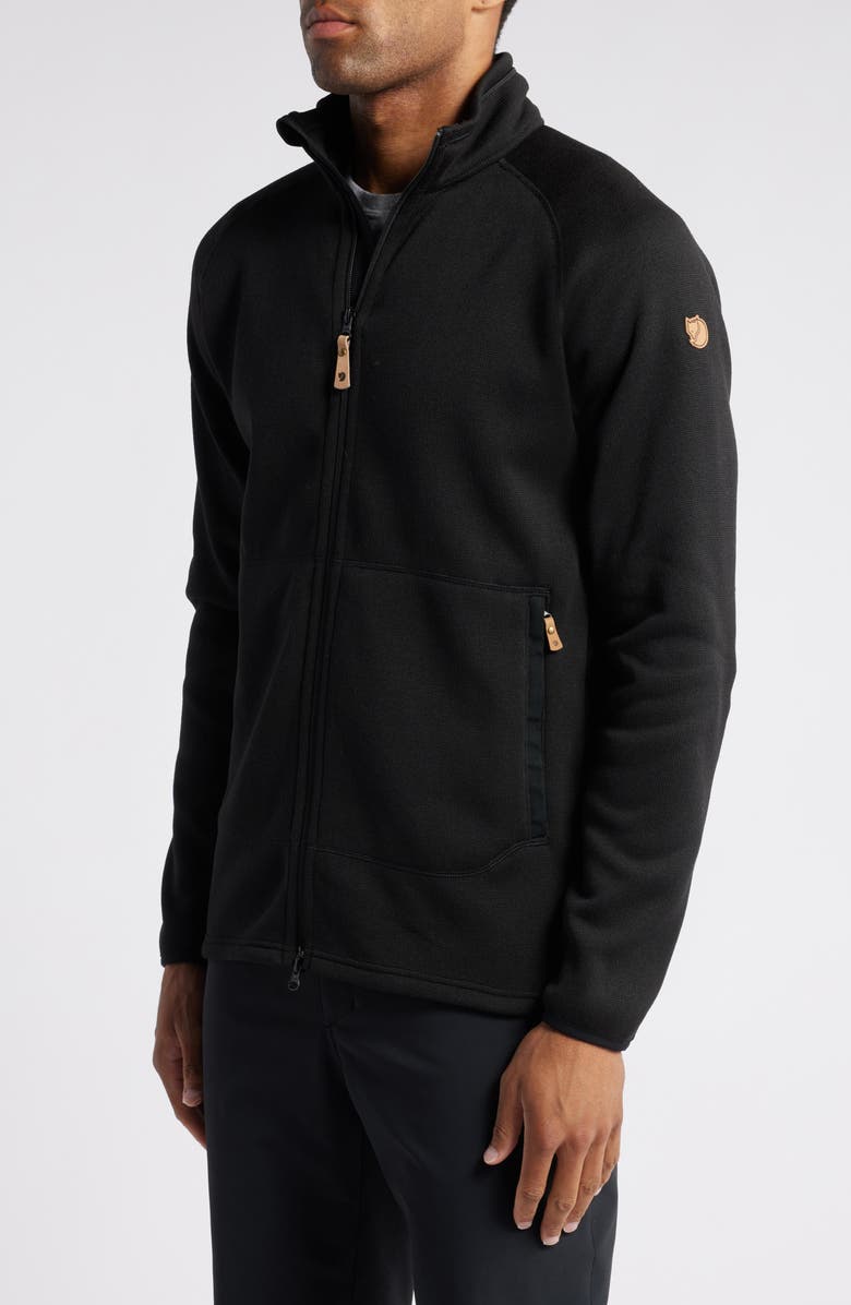Fjällräven Övik Fleece Zip Sweater, Alternate, color,