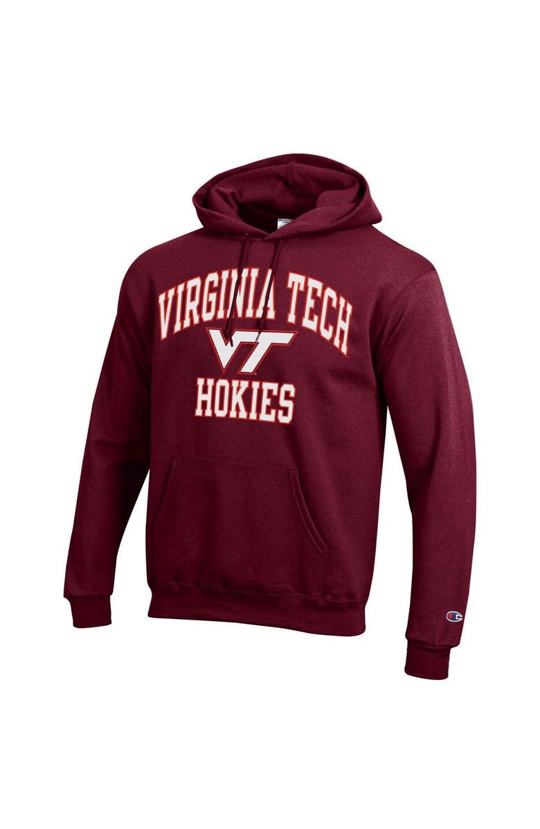 Champion Men's Champion Maroon Virginia Tech Hokies High Motor Pullover Hoodie, Alternate, color, 