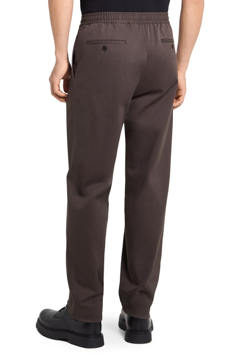 Relaxed Tapered Pull-On Trousers, Alternate, color, CLASSIC BROWN - TXO