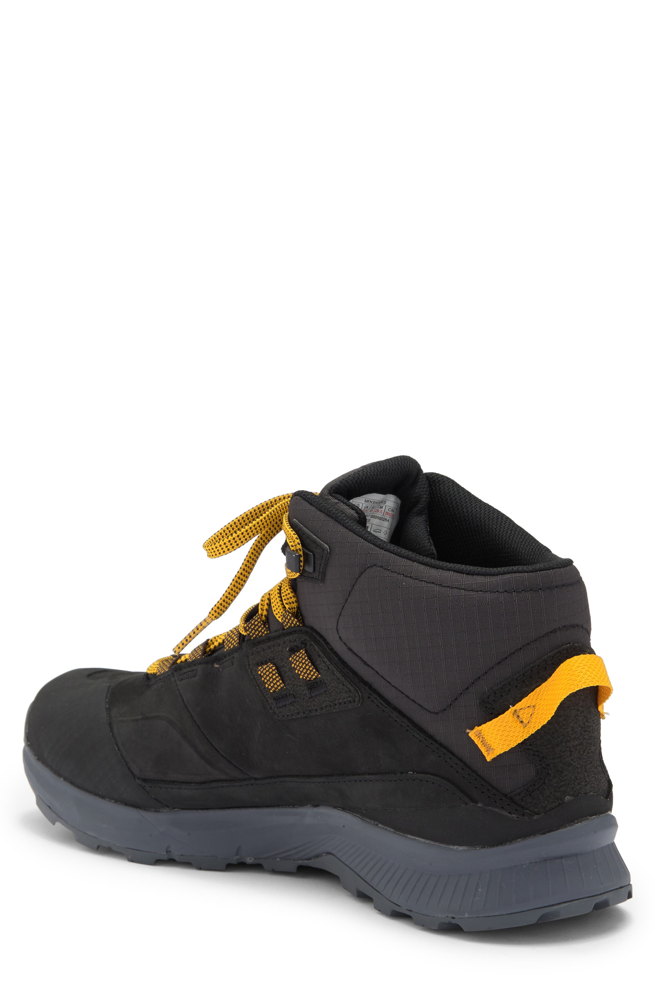 The North Face Cragstone Leather Waterproof Hiking Boot, Alternate, color, 