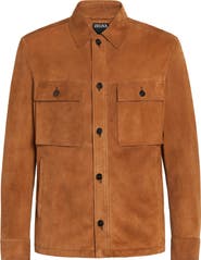ZEGNA Suede Overshirt