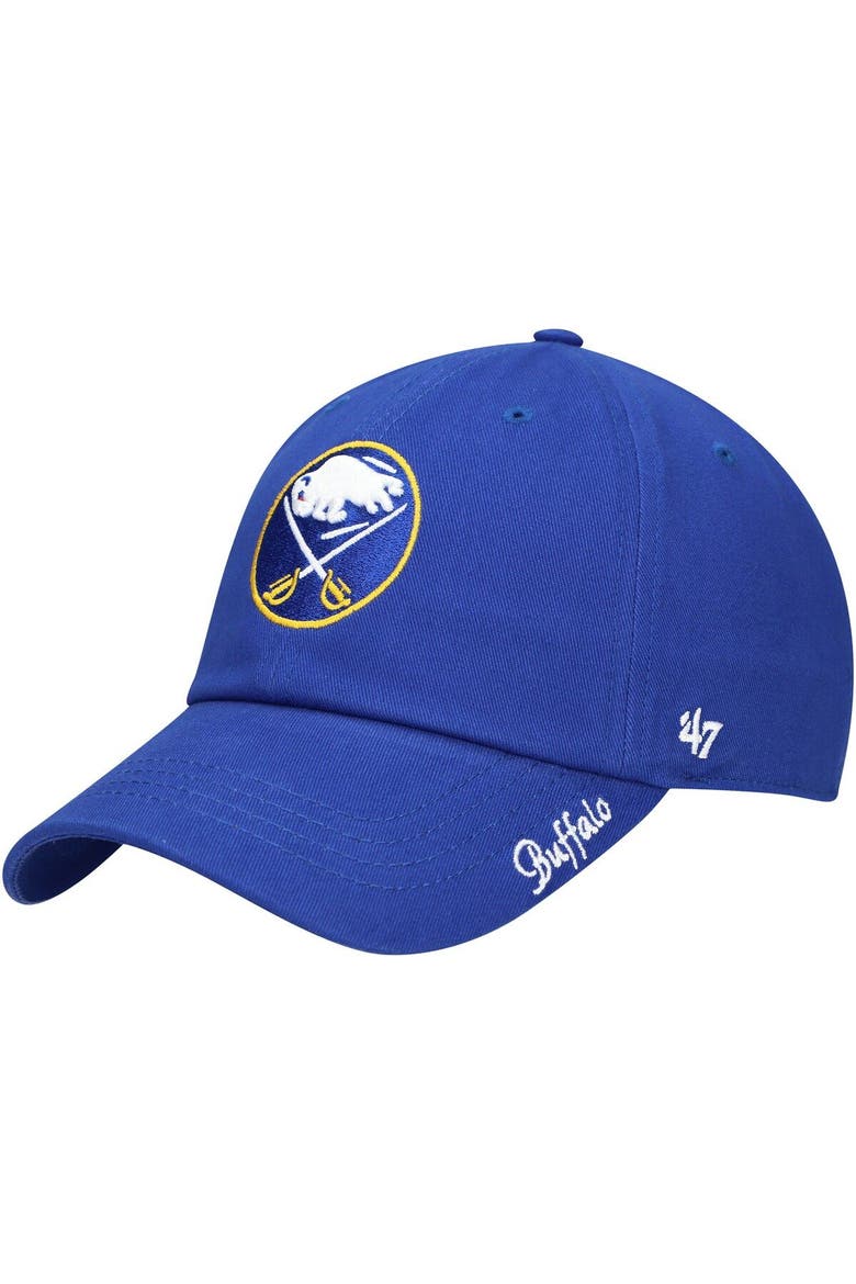 Women's '47 Royal Buffalo Sabres Team Miata Clean Up Adjustable Hat, Main, color, Royal