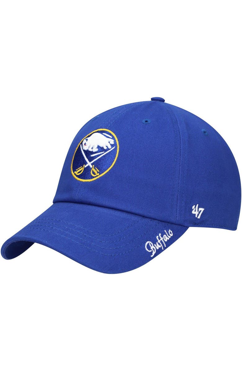 '47 Women's '47 Royal Buffalo Sabres Team Miata Clean Up Adjustable Hat, Main, color, Royal