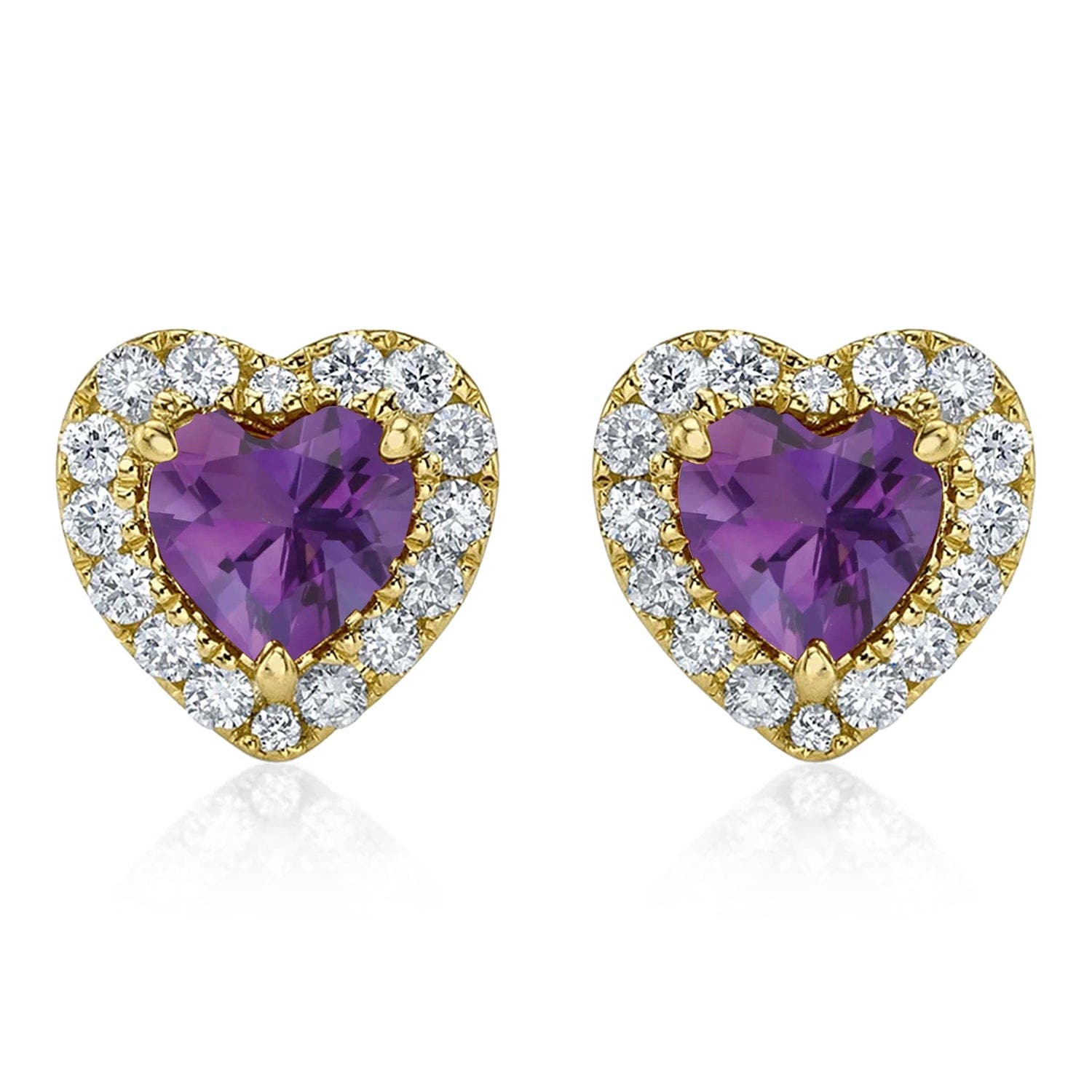 selected Amethyst/Yellow Gold