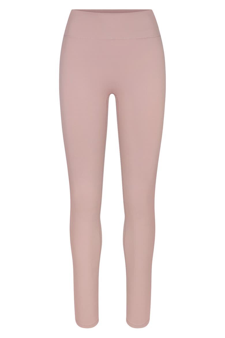 Matte High Waist Leggings, Alternate, color, HIMALAYAN