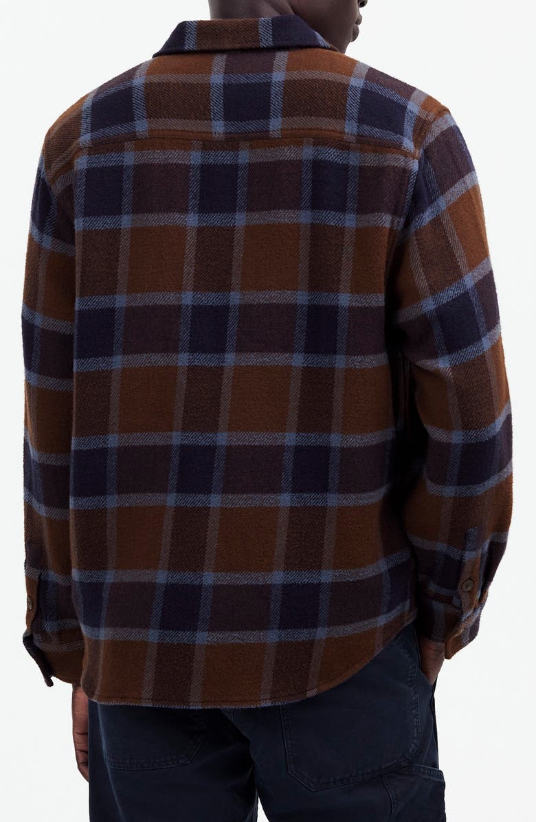 Easy Plaid Twill Shirt Jacket