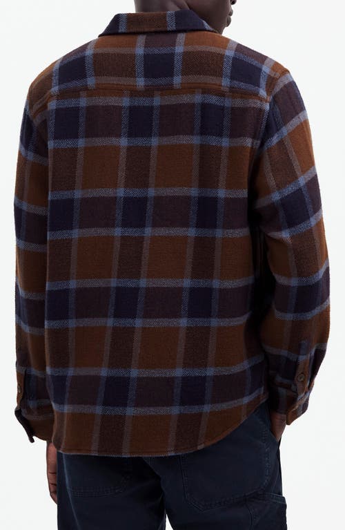 Madewell Easy Plaid Twill Shirt Jacket In Multi