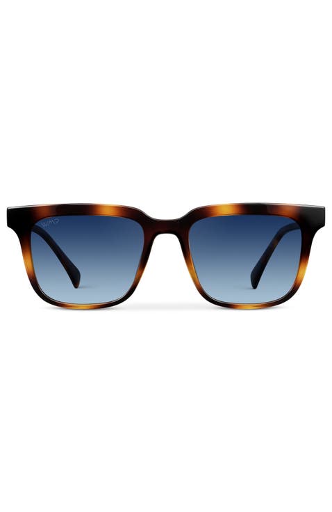 Wilson - 51mm Square Polarized Sunglasses