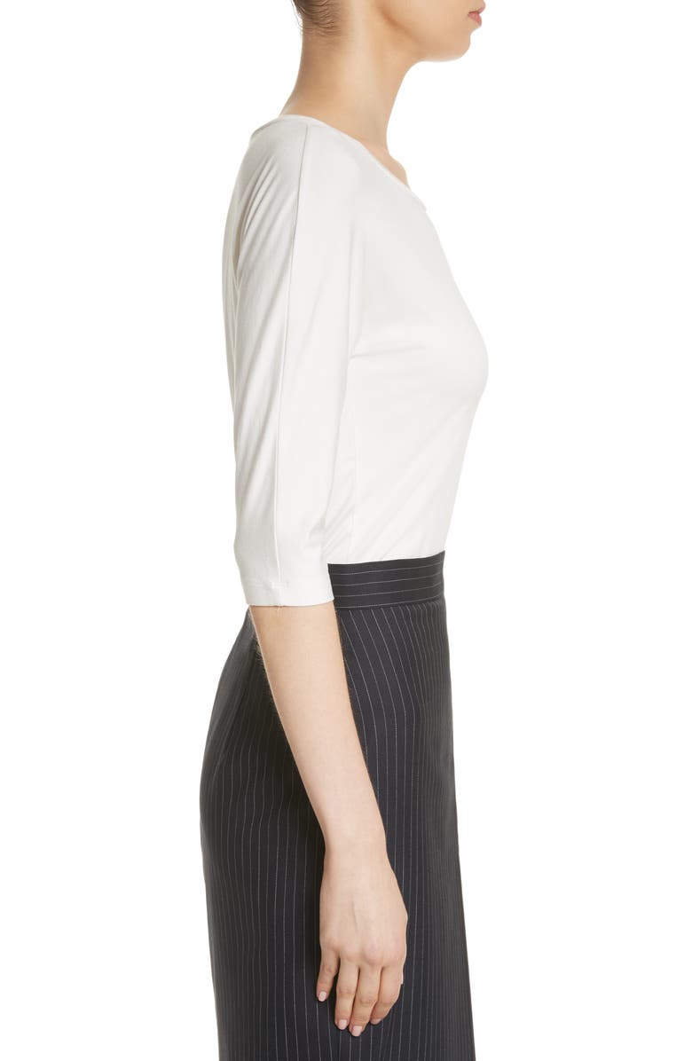 Max Mara Circe Jersey Tee, Alternate, color,