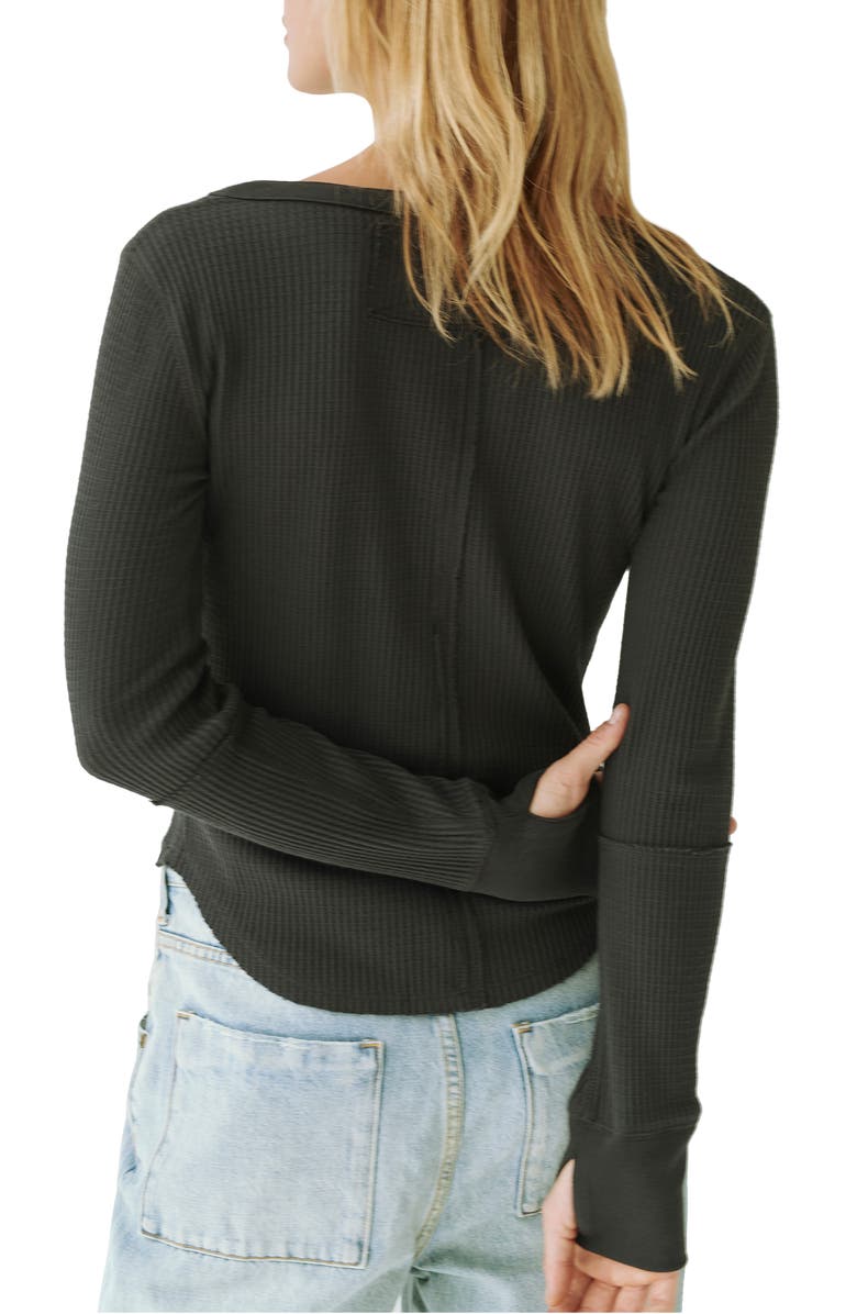 Free People Everest Long Sleeve Henley Top, Alternate, color, 