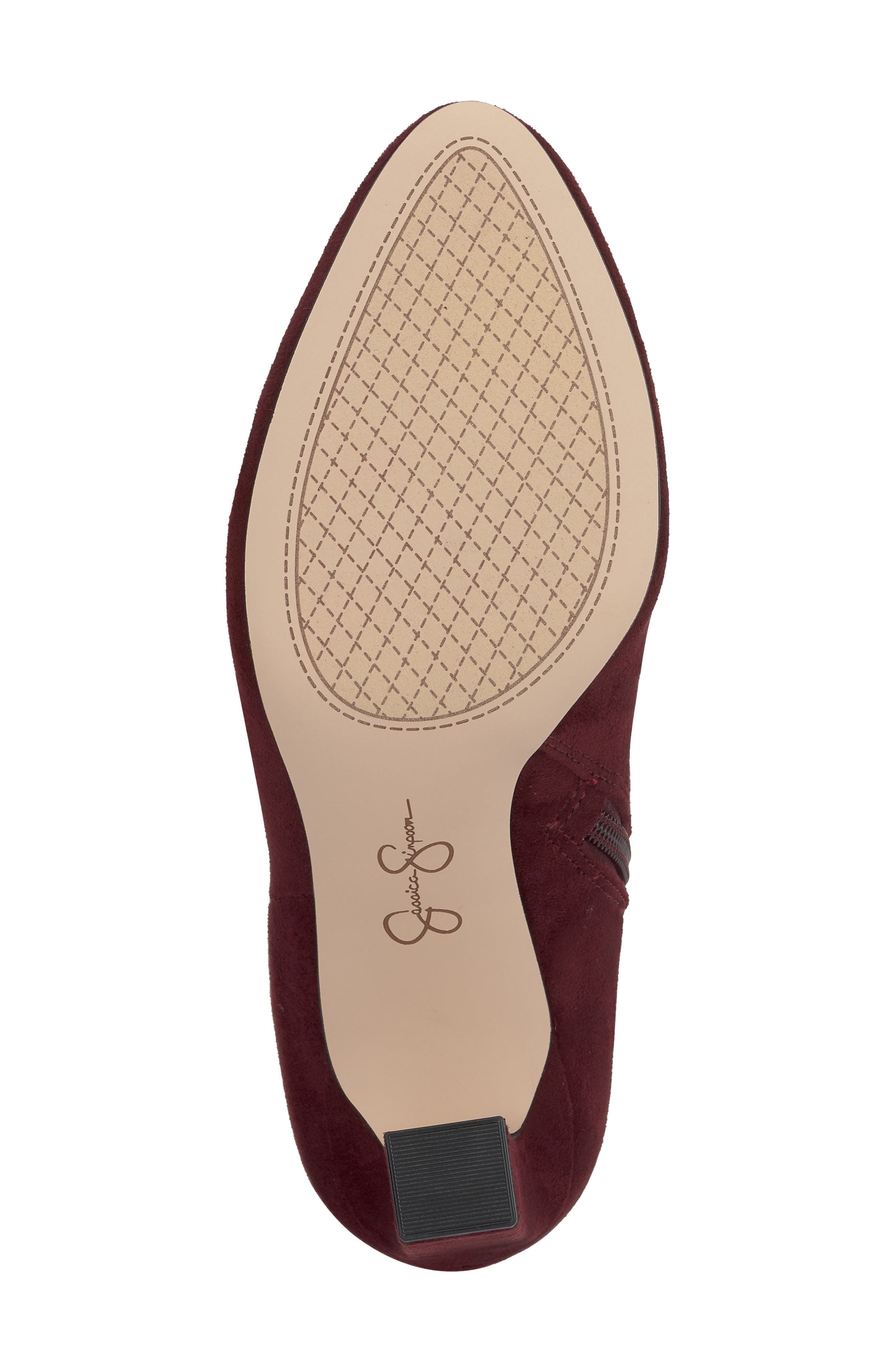 Jessica Simpson Mixtesa Bootie, Alternate, color, Dark Cherry