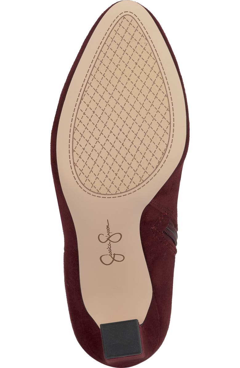 Jessica Simpson Mixtesa Bootie, Alternate, color, Dark Cherry