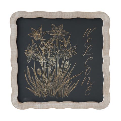 Floral Wall Sign