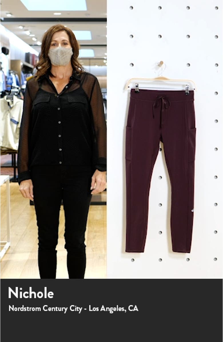Checkpoint High Waist Pocket 7/8 Leggings, sales video thumbnail