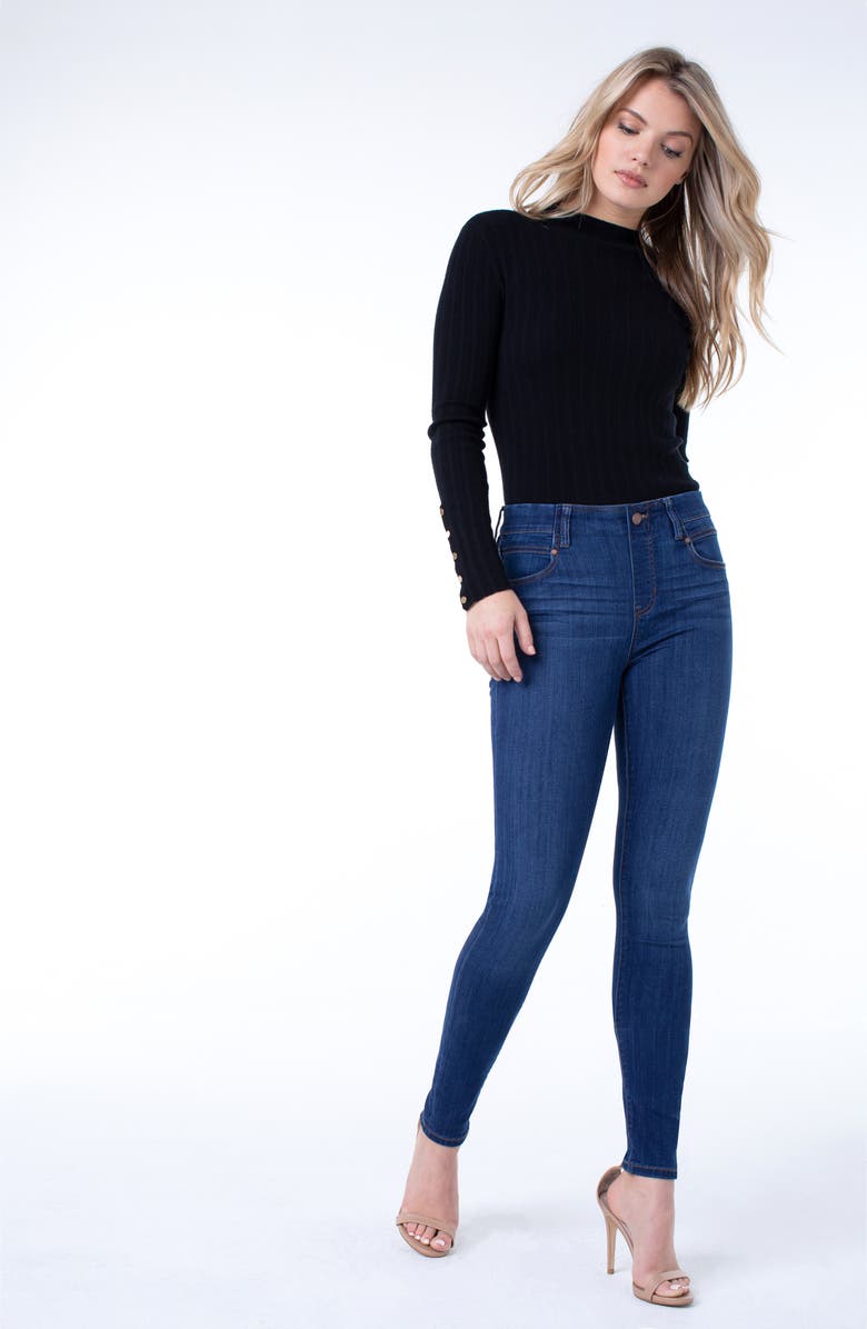 Liverpool Los Angeles Liverpool Gia Glider Pull-On Skinny Jeans, Alternate, color,