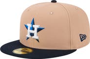 New Era Men's New Era Khaki Houston Astros 59FIFTY Fitted Hat