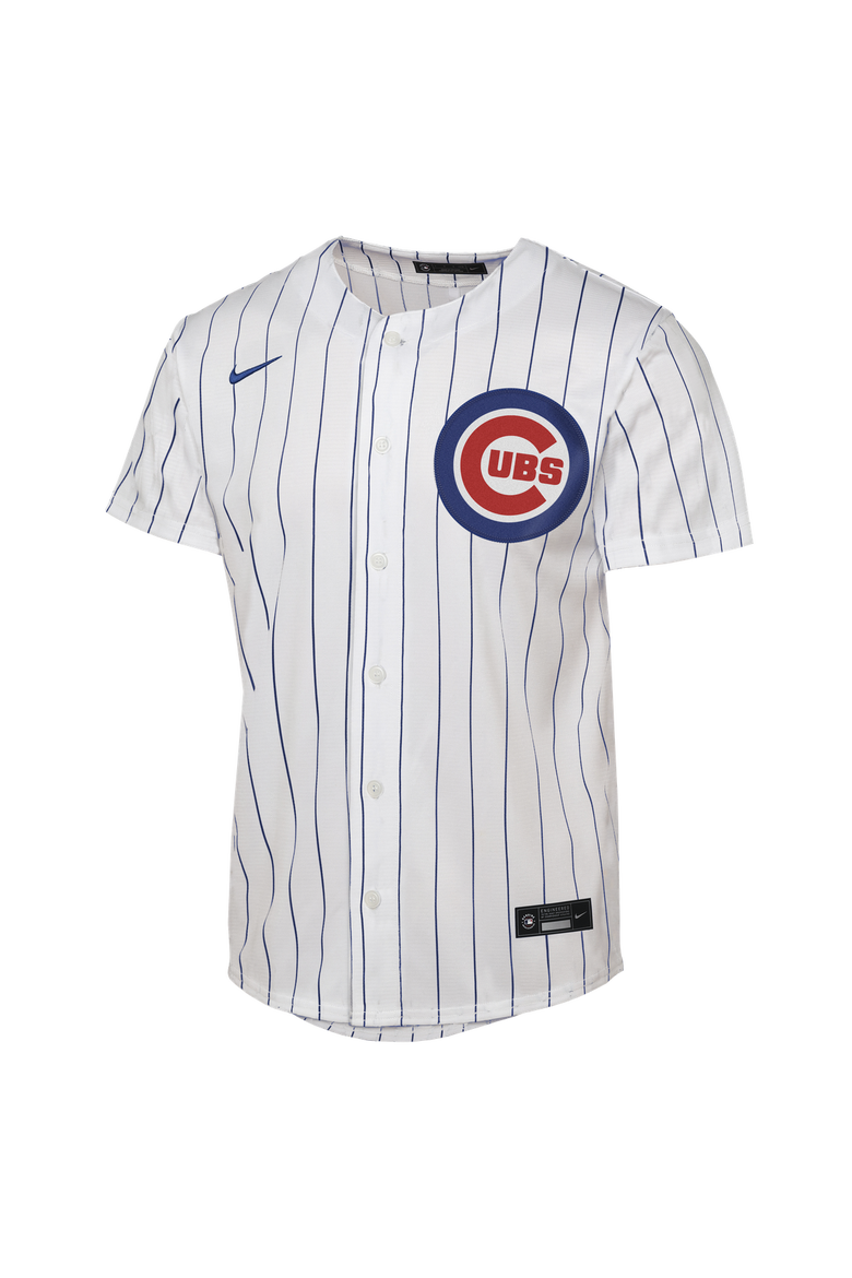 Men's Nike Nico Hoerner White Chicago Cubs Home Replica Jersey, Alternate, color, White