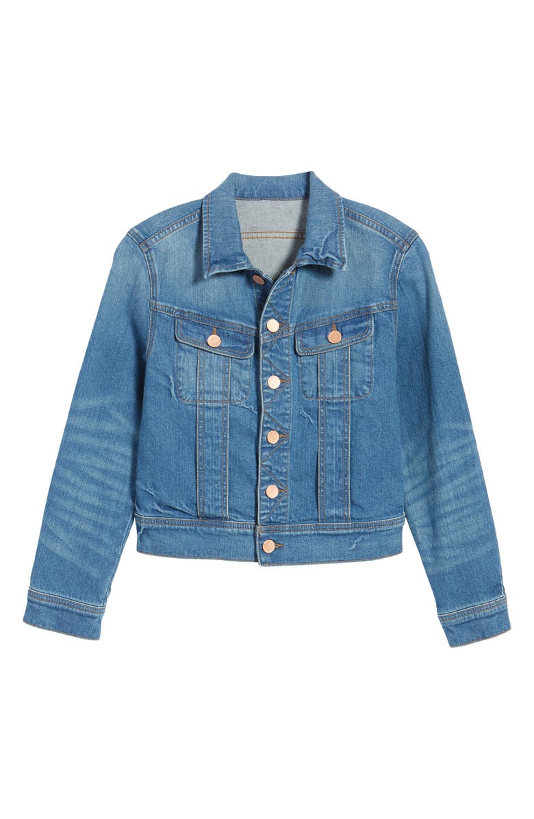 1901 Crop Denim Jacket, Alternate, color,