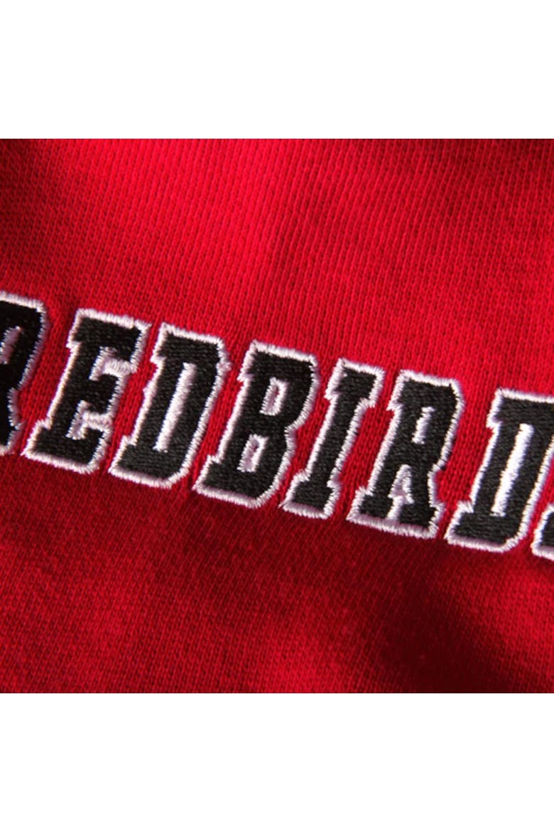 Women's Stadium Athletic Red Illinois State Redbirds Big Logo Pullover Hoodie, Alternate, color, Red