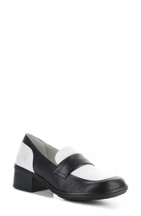 Fly London Elam Block Heel Loafer
