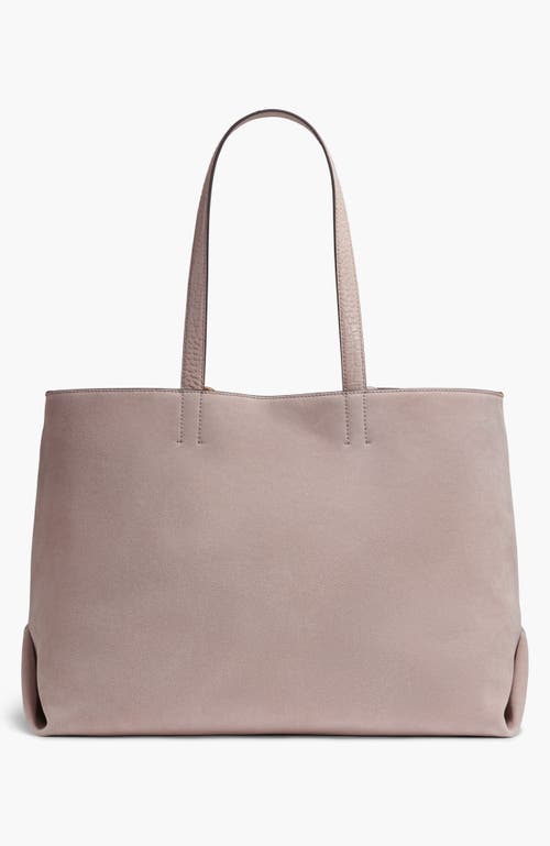 Donna Karan New York Georgette Suede Tote In Gray