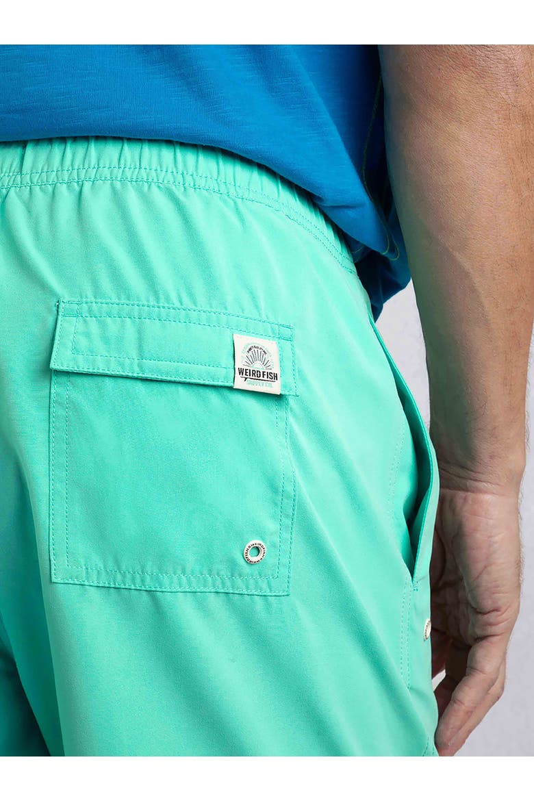 Banning Swim Short, Alternate, color, Aqua Marine
