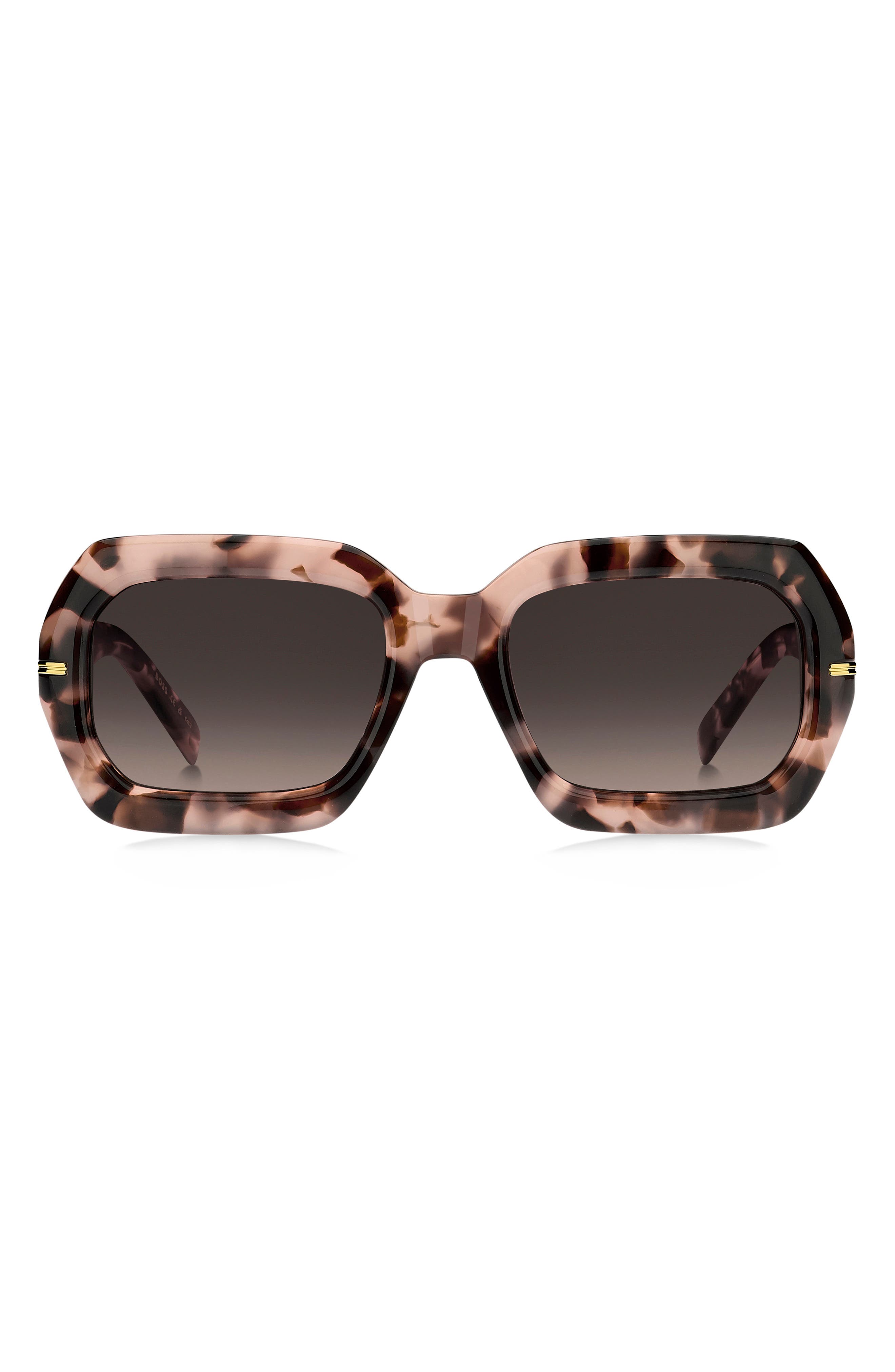 BOSS 54mm Rectangular Sunglasses