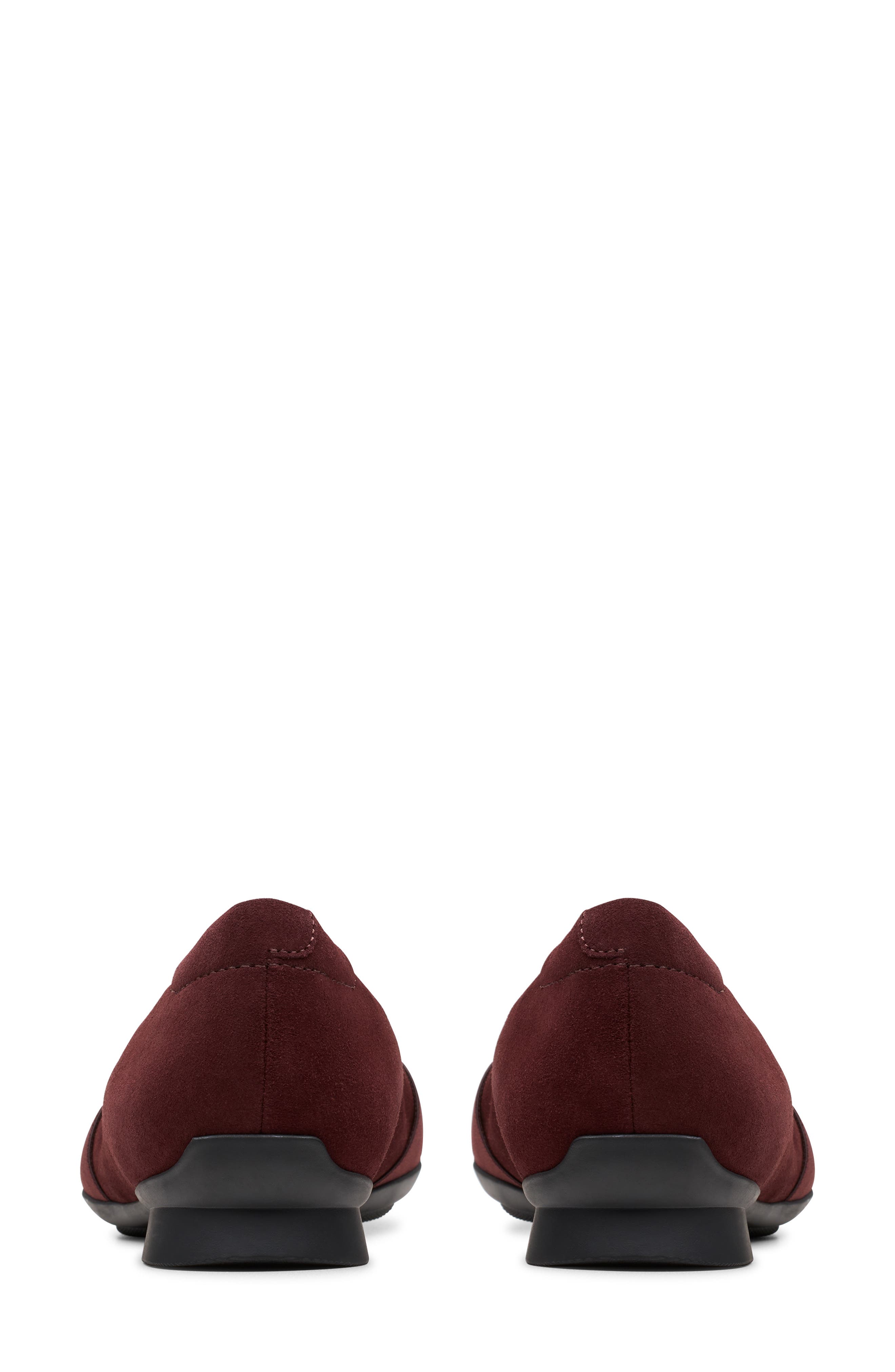Jazmynn Gem Ballet Flat, Alternate, color, MERLOT SUEDE