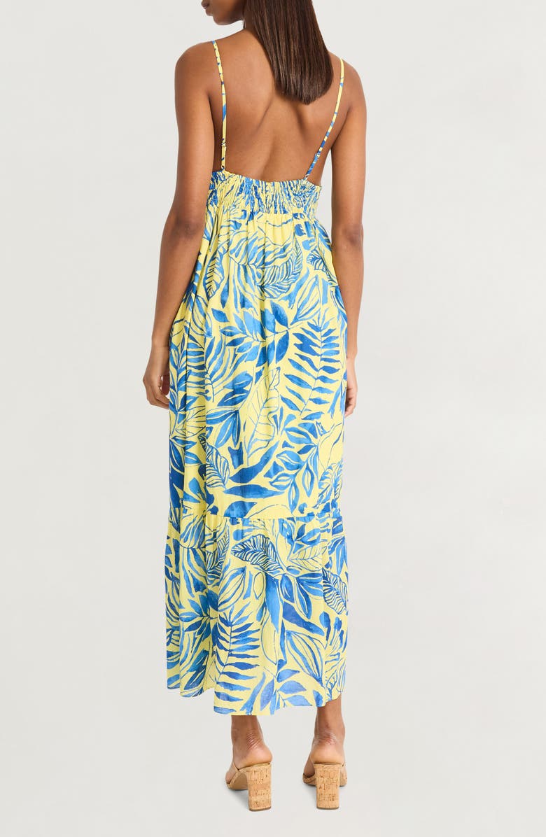 The Good Journey Tiered Cotton Sundress, Alternate, color,