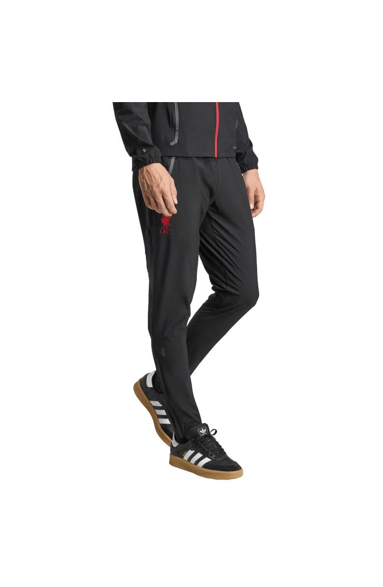 adidas Men's adidas Black Liverpool 2025/26 Tiro Vis Tech Travel Pants, Alternate, color, Black