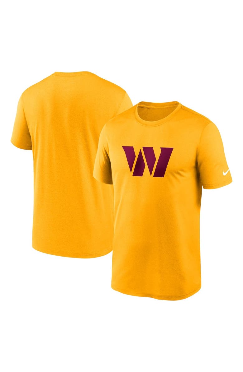 Nike Men's Nike Gold Washington Commanders Essential Legend T-Shirt, Main, color, Gold