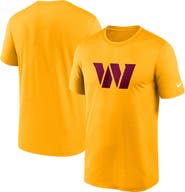 Nike Men's Nike Gold Washington Commanders Essential Legend T-Shirt