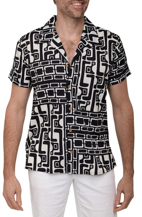 Extra Trim Fit Camp Shirt