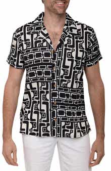 RANEES Extra Trim Fit Camp Shirt