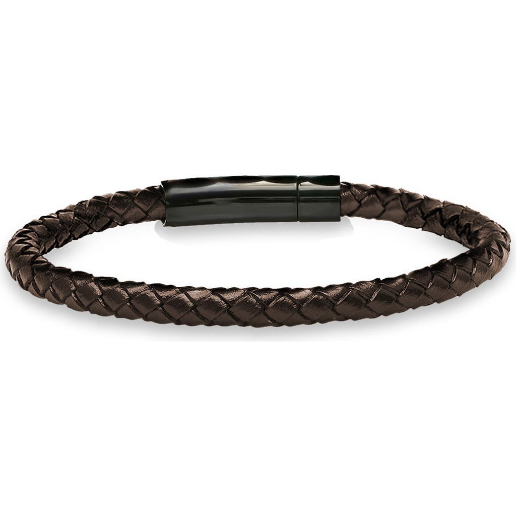 Hmy Jewelry Braided Leather Bracelet