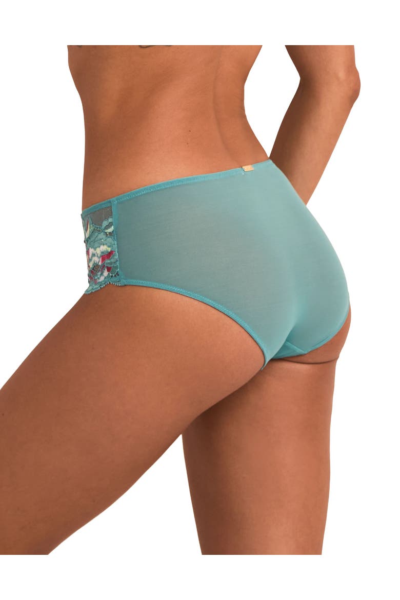 Chelsi Hipster Panties, Alternate, color, Floral Blue 3
