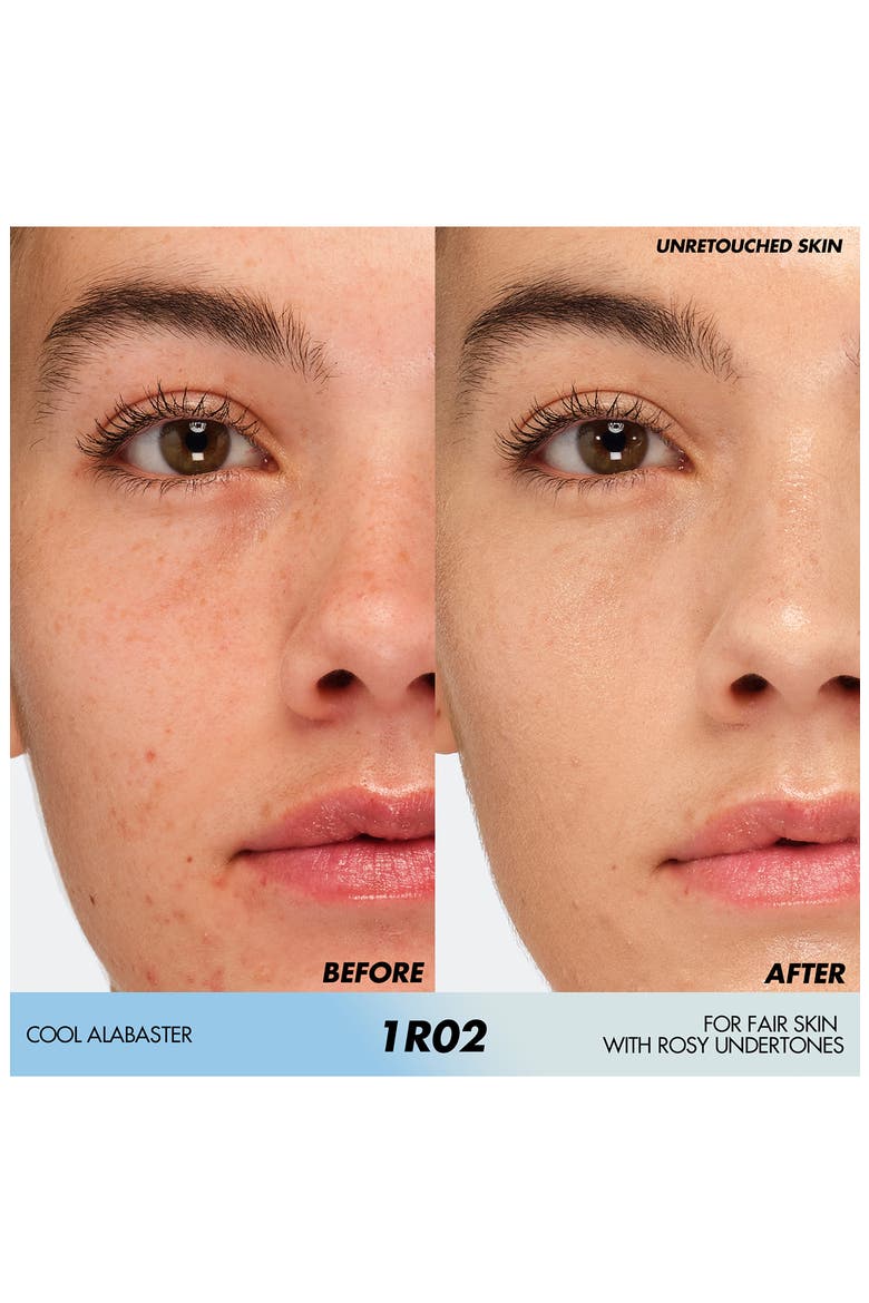 HD Skin Hydra Glow Skin Care Foundation with Hyaluronic Acid, Alternate, color, 1R02 - COOL ALABASTER