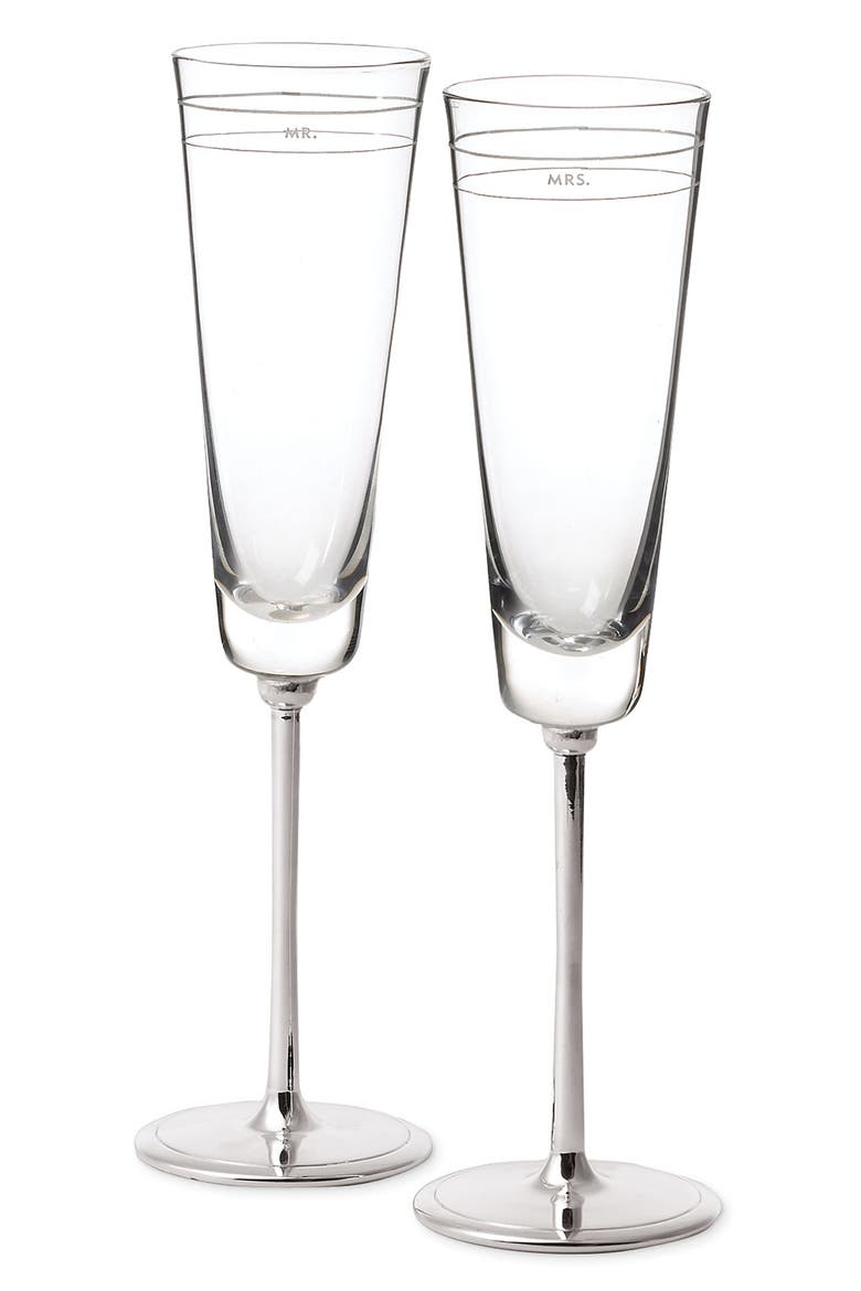 darling point set of 2 champagne flutes, Alternate, color, NO COLOR