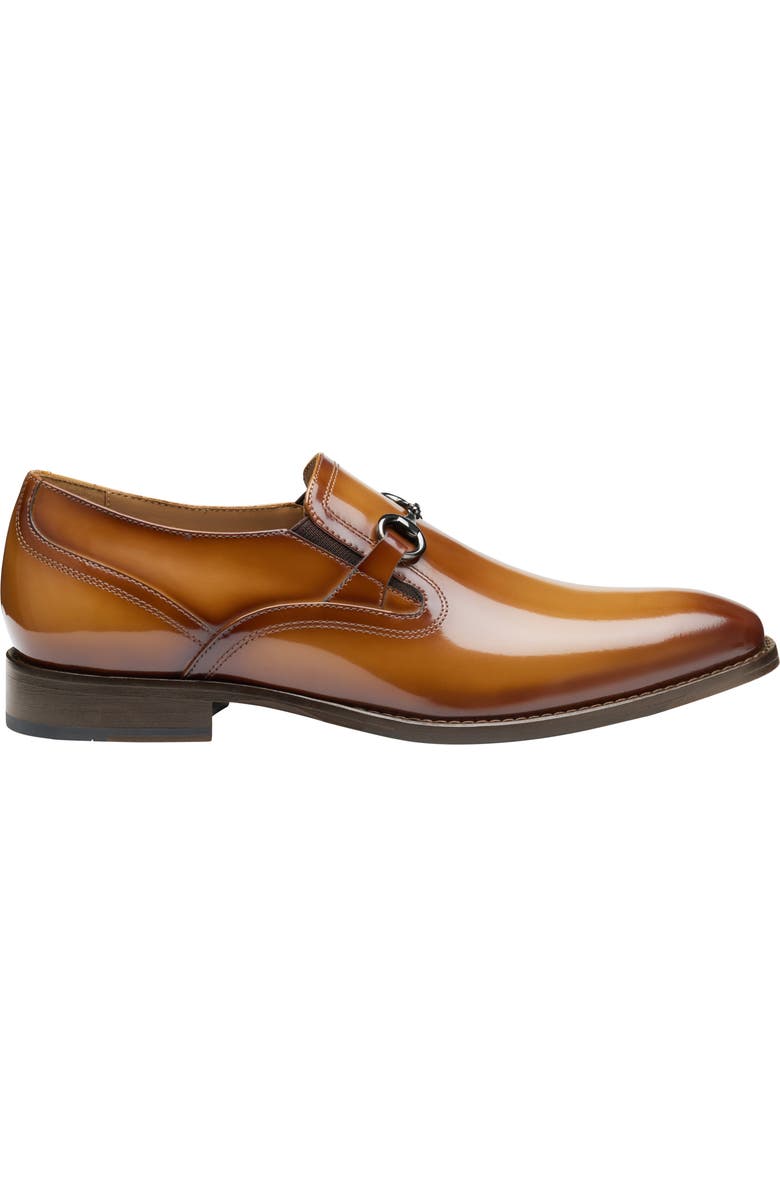 Johnston & Murphy Richland Bit Loafer, Alternate, color, Tan Brush-Off Leather
