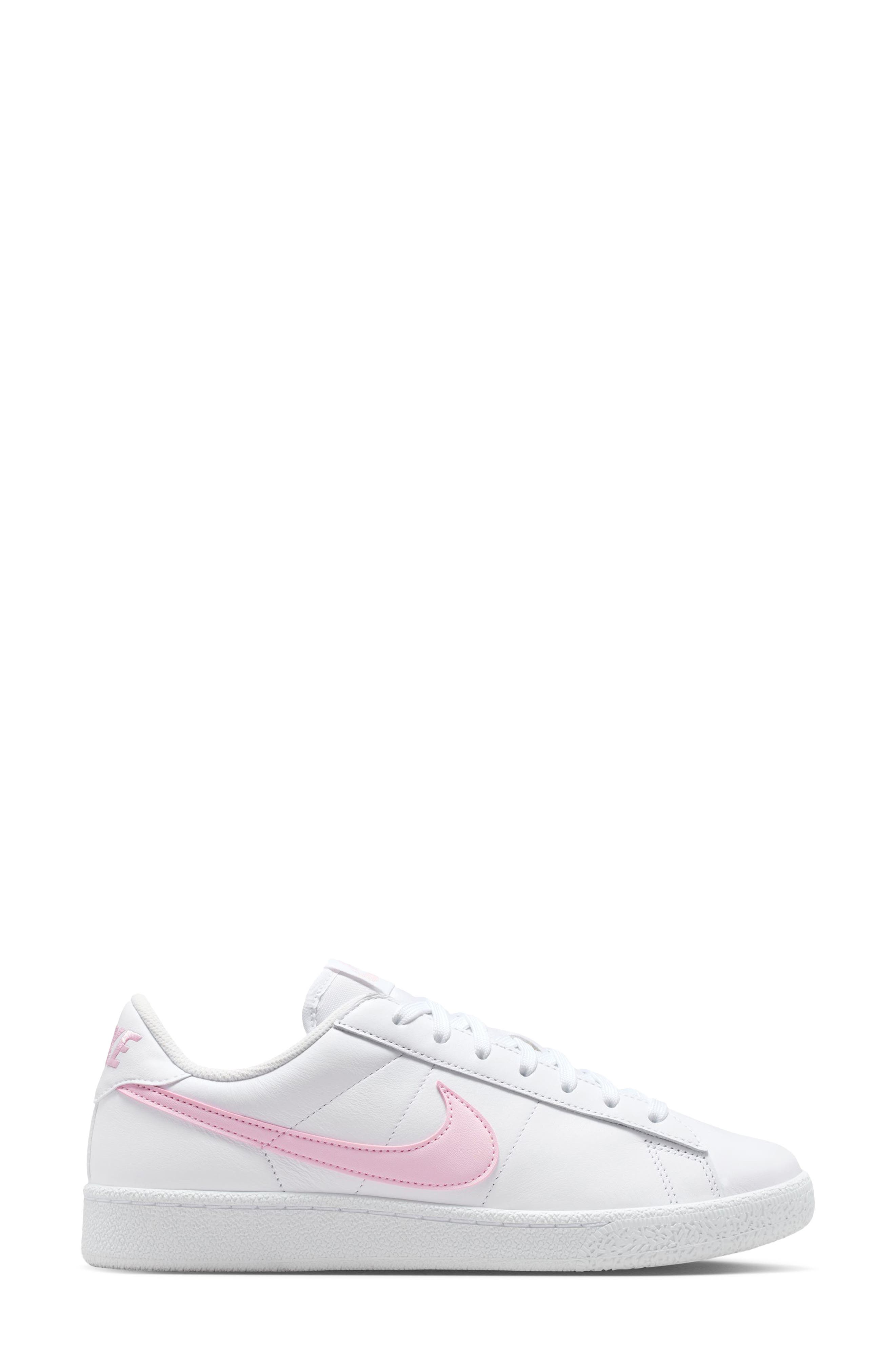 Tennis Classic Sneaker, Alternate, color, WHITE/ PINK-WHITE