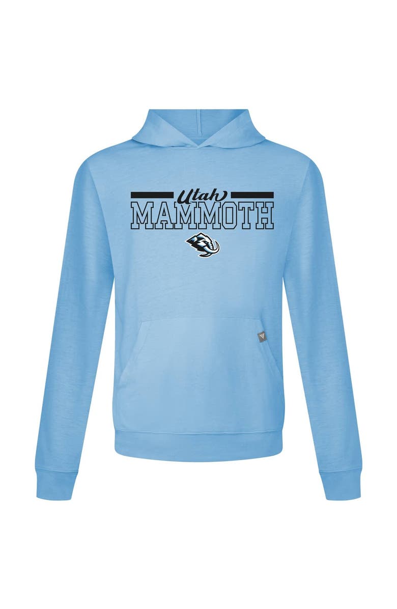 LEVELWEAR Men's Levelwear  Light Blue Utah Mammoth Relay Vanguard Hoodie T-Shirt, Alternate, color, 