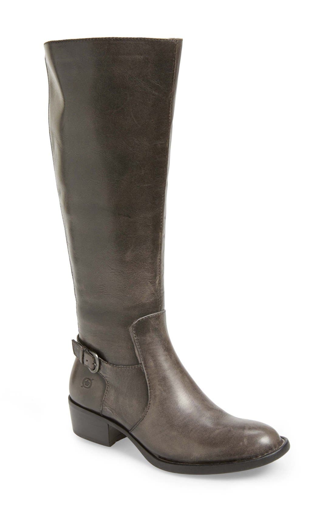 'Helen' Boot, Main, color, GREY LEATHER