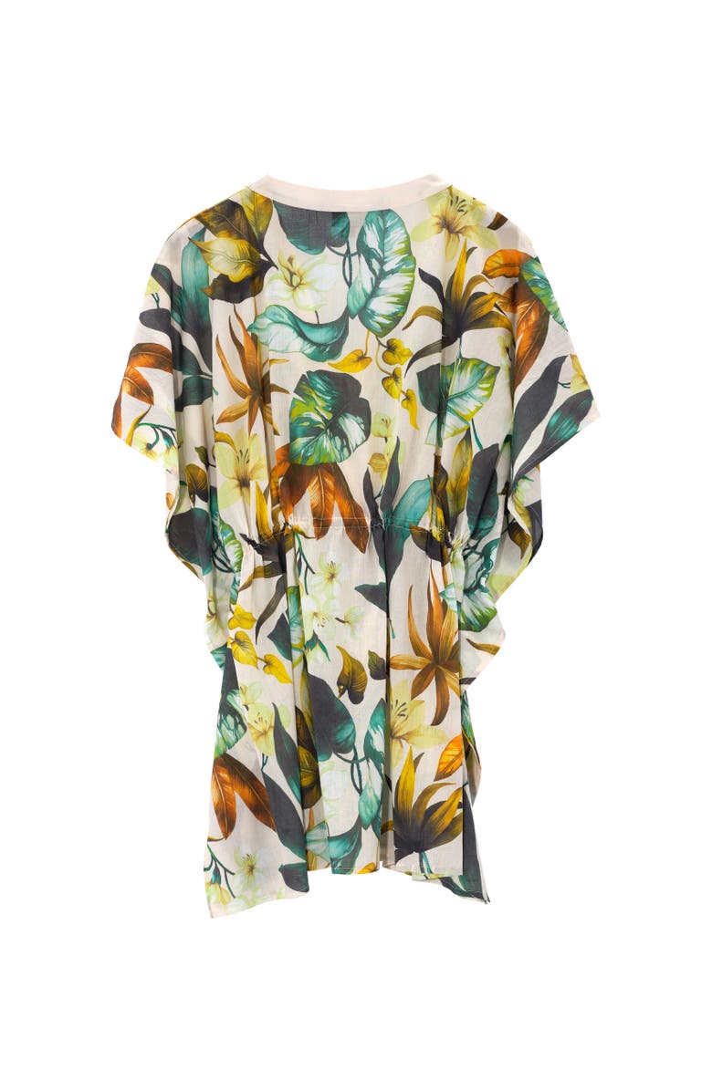 Echo Oasis Palm Butterfly Caftan, Alternate, color,